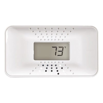 Alarma de monóxido de carbono (CO) con batería de 10 años y display digital de temperatura 