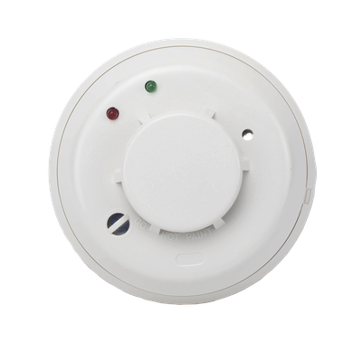 Detector dual fotoeléctrico de humo y calor inalámbrico con transmisor integrado, serie 5800