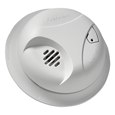 Detector de Humo Autónomo, No Requiere Panel, Con Botón para Silenciar, Sensor por Ionización