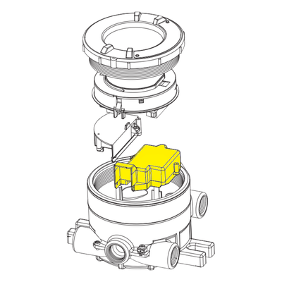 Kit de servicio de repuesto de la barrera de seguridad intrínseca para sensores electroquímicos del transmisor universal de gas XNX