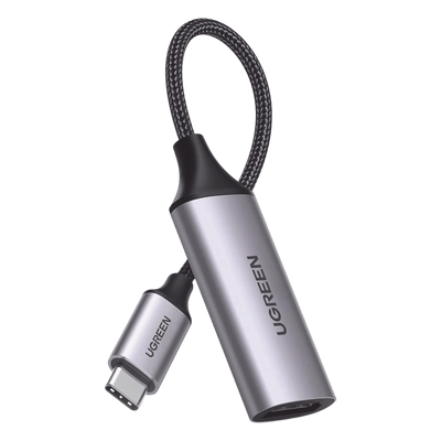 Cable Adaptador USB C a HDMI 4K@60Hz / Convertidor Thunderbolt 3 / Caja de Aluminio / HDMI V2.0 / 3D / Longitud del Cable 10 cm (3.94 Pulgadas)