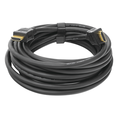 Cable HDMI de 5 Metros (16.40 pies) (High Speed) / Resolución 4K / Soporta Canal de Retorno de Audio (ARC)/ Soporta 3D / Blindado para Reducir Interferencia / Chapado en Oro / Alta Resistencia y Durabilidad.