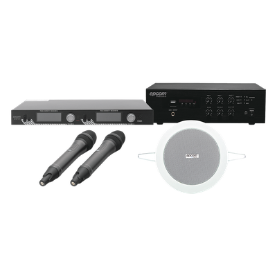 KIT IDEAL PARA SALAS DE CONFERENCIAS 1 SFB120 + 1 SF521UH + 4 SF104GD