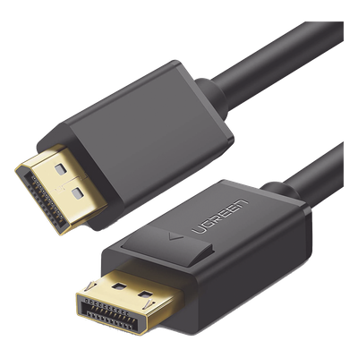 Cable DisplayPort 1.2 Macho a Macho | Longitud 3 Metros (9.84 Pies) | Versión DP1.2 | Soporta 4K@60Hz; 2K@144Hz | Soporta 3D | Color Profundo de 8 y 10 Bits | Blindaje Interno Múltiple | Cobre Estañado 28AWG | Botón de Liberación