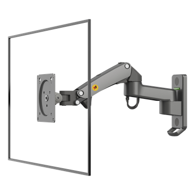Montaje de Pared para Monitores de 17 a 35" / Soporta hasta 12 Kg / Vesa 75 x 75 / 100 x 100 / Acero