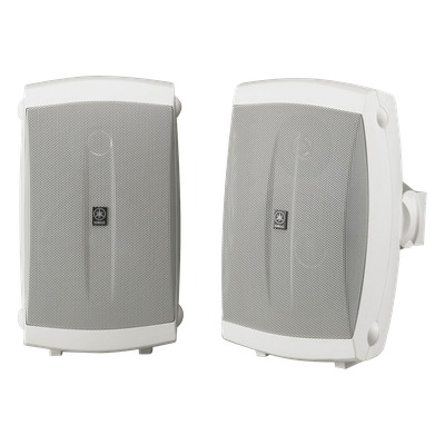 Altavoces de pared | Semi-Exterior | Woofer 6.5 in | Tweeter 1"| 6 ohms | Par | Color Blanco