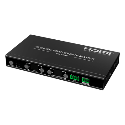  Receptor | Extensor de matriz HDMI sobre IP IG de 4K60 Hz con videowall