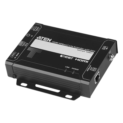Transmisor HDBaseT-Lite HDMI |  PoH | 4K a 35 m (Cat 5e/6) / 40 m (Cat 6a/ATEN 2L-2910 Cat6) 1080p a 60 m (Cat 5e/6) / 70 m (Cat 6a/ATEN 2L-2910 Cat6) | HDBaseT Clase B | PoH PSE