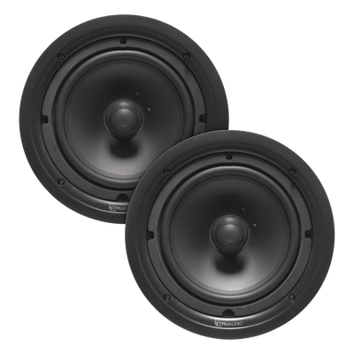 Par de altavoces de techo de 2 vías | woofer de 8in | 120 watts | 8 Ohms