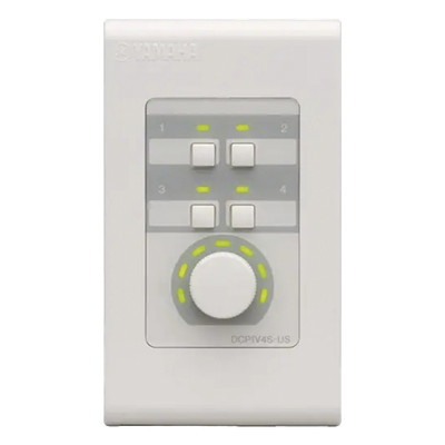Panel de Control Digital | 1 Volumen | 4 Switches Configurables | Compatible con Procesadores Serie MA, PA, y MTX