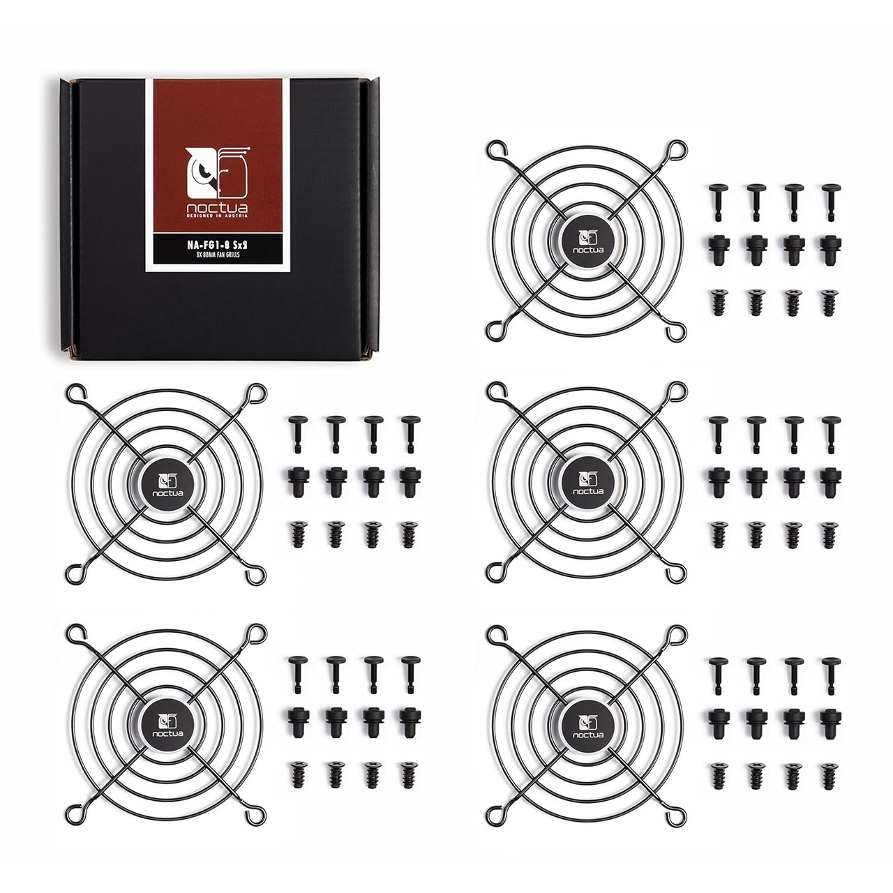 NOCTUA REJILLA PARA VENTILADOR NA-FG1-8 Sx5 80 mm