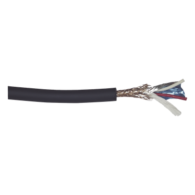 Cable para Micrófono de 100 Metros / Compatible con Conectores XLR,  6.5 mm, 3.5 mm y RCA / Alta Fidelidad / Cable Profesional de ALTA FIDELIDAD 100% Cobre / Color Negro