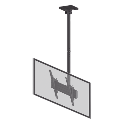Montaje de Techo para Pantallas de  32"- 75I"| VESA 100 X 100 HASTA 400 X 400| Capacidad Máxima de Carga 50Kg