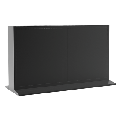 Gabinete Pedestal Modular para Videowall 55" / Acero SPCC / 75 kg / Altura 80 cm / Hikvision