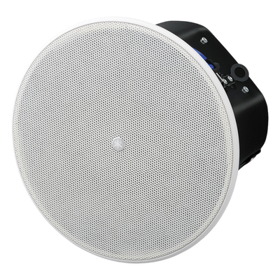 PAR DE ALTAVOCES DE PLAFON RANGO COMPLETO 6.5IN BASS REFLEX, 8 OHMS/70/100V
