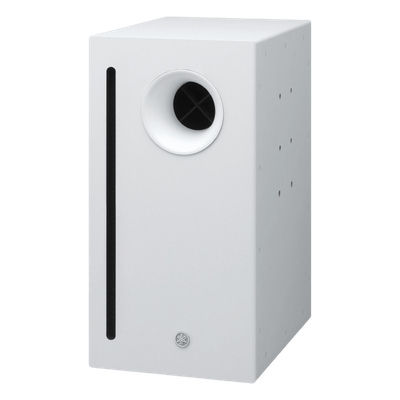Subwoofer de Superficie | 10" | Baja Impedancia | Bass Reflex | 8 ohms | 100w por canal | Color Blanco