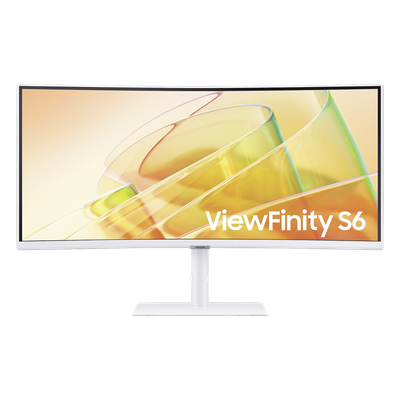 Monitor Curvo 34" Color Blanco / Aspecto 21:9 / Resolucion 3440 x 1440 / Frecuencia 100Hz / Entradas de Video HDMI / DisplayPort / Compatible VESA 100x100 / bocinas integradas