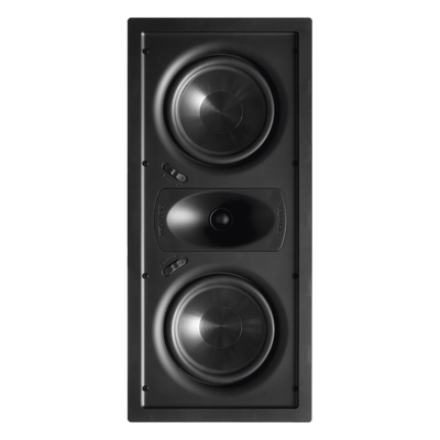 Altavoz LCR de pared | woofers dobles de 6.5'' | tweeter de seda suave de 1 | 125W | 8Ω