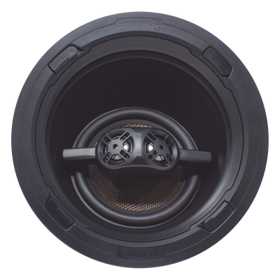 REV Series Altavoz Surround | Angulo para Techo de 3 Vias | Cine en Casa | Woofer 7in de Fibra de Carbono | 2 Tweeter de 1in | Giratorio de Titanio | 175W | 8Ω