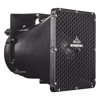 Altavoz De Alta Fidelidad HyperSpike®, Serie TCPA-10, Con Aislante De Ruido, Listado UL1480, Clase I, Division 2 (CID2), Color Negro, Exterior/Interior, 8 ohm