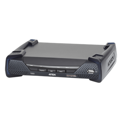 Unidad receptora extensora 4K HDMI KVM sobre IP