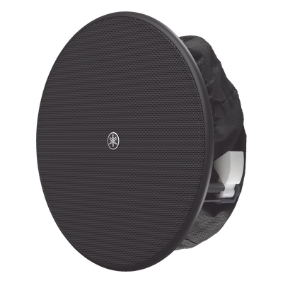 Altavoz de Plafón | 4in woofer, 0.8in tweeter | Baja y Alta Impedancia | Color Negro