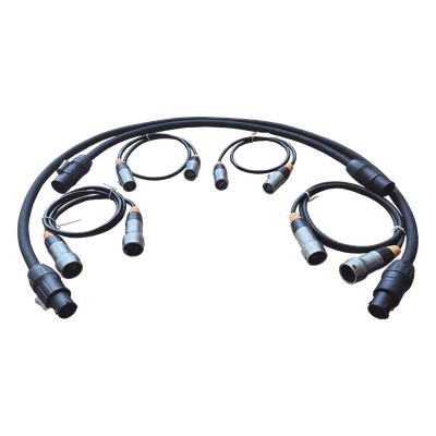 Kit de Cables de Interconexión para Paneles LED de Exterior / Datos y Corriente / Compatible con Familia CD-1AAB y CD-2APA