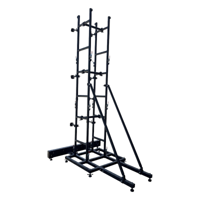 Kit Montaje Videowall 50x50 cm a Piso | Hasta 5m Altura | Soporte Inclinado | HIKVISION