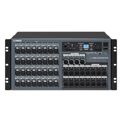 RACK DE EXPANSION E/S PARA CONSOLA DE AUDIO 32 IN X 24 OUT, DANTE