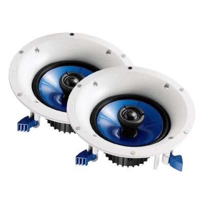 Bocinas de Plafón | 2 Vías | Residenciales | Woofer 6.5" | 110W | 8 Ohms | Color Blanco | Par