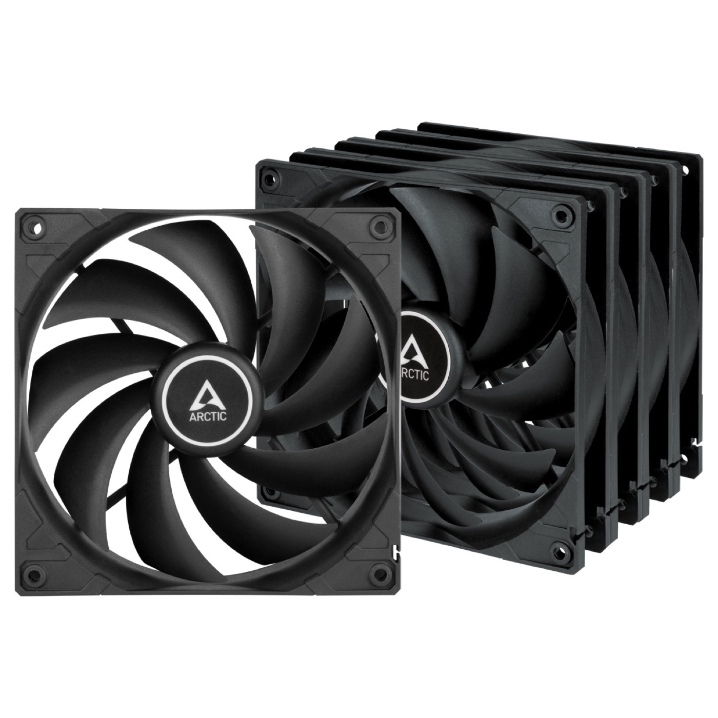 ARCTIC VENTILADOR F14 (BLACK) - 5 PACK
