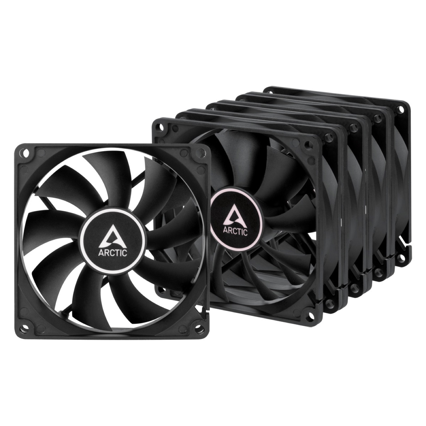 ARCTIC VENTILADOR F9 (BLACK) - 5 PACK