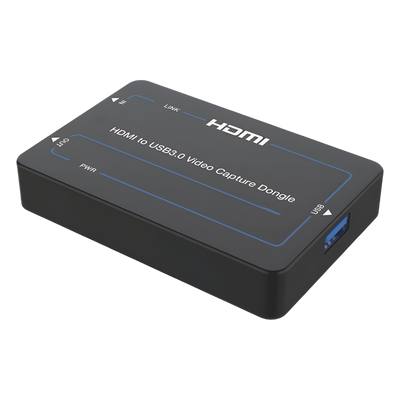 Adaptador de Captura de Video HDMI a USB 3.0 | 4K60 HDMI Entrada | 1080p60 USB Salida | HDCP 2.2 | 18 Gbps Ancho de Banda | Plug and Play | Compatible Windows Linux macOS