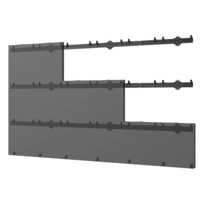 Sistema de Montaje Universal para paneles LED dvLED / SEAMLESS Connect / 6x6 Paneles / Capacidad (409.1 kg) / Aluminio / Ajuste de Precisión / Hasta 162" 3.60 x 2.03 m