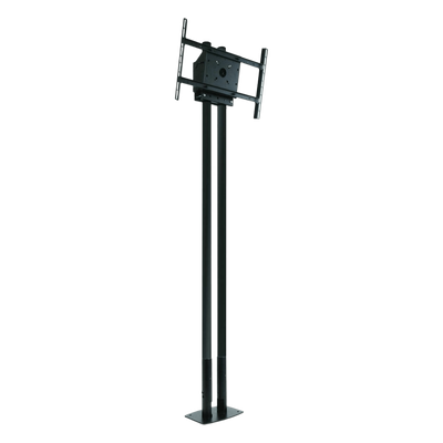 Soporte de Piso Dual Pole para Pantallas 46" a 90" / Carga Máxima 211 lb (96 kg) por Pantalla / VESA hasta 600 x 400 mm / Postes Extensibles 78" (2 m) / Gestión Integrada de Cables / Inclinación +20° a -5°