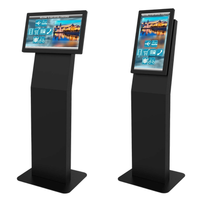 Montaje tipo Kiosko Para Pantallas Indoor Peerless-AV / Base Rectangular / Puertas con Seguridad / Gestión Interna de Cables / Compatible con formato VESA 100x100 a 200x200 (pantalla no incluida)