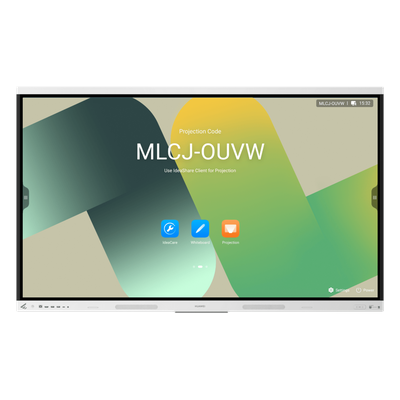 Pantalla Interactiva IdeaHub Board 3 Base de 65" / 4K / 8 GB RAM / 128 GB Flash / Android 15 / Wi-Fi 6  / 25 ms Latencia de Escritura / Gestión desde la Nube