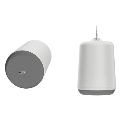 Altavoz Colgante 6.5" | PoE++-PoE+-PoE | Dante Audio Networking | DSP Integrado | 100-105 dB SPL | Plenum Rated UL2043 | Pendant Ceiling Mount