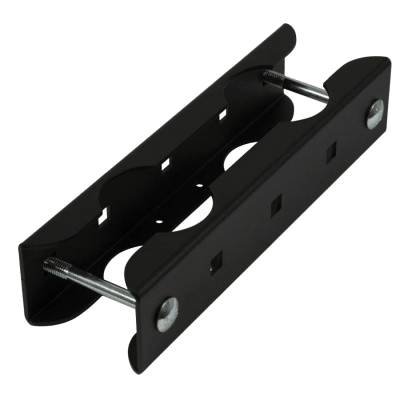 Soporte Modular de Apilamiento para Pantallas / Poste Dual 2" (50mm) / Capacidad 422 lb (192kg) / Pantallas 46" a 90" / Seguridad con Tornillos Adicionales / Sistema Modular