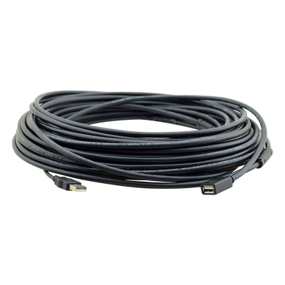 Cable Extensor Activo USB 15.20 mts | USB 2.0 Alta Velocidad 480 Mbps | Alimentación por Bus | Sin Drivers | Hubs Integrados 1-2 Tiers