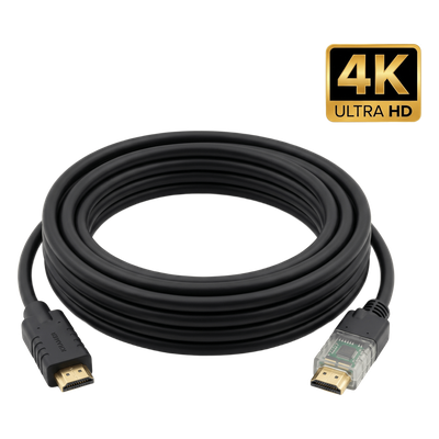 Cable HDMI Activo 4K a 60Hz | HDR, Triple Blindaje, K-Lock | CA-HM (25 mts / 82 ft)
