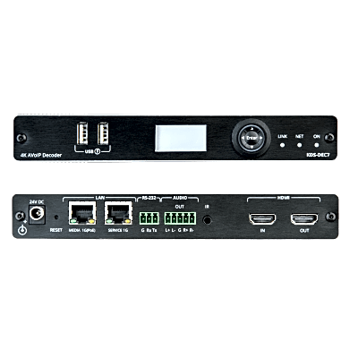 Codificador AVoIP | Entrada HDMI | 4K60 | Red 1G | Soporta KVM | IR RS232 CEC | HDR10 | PoE | Escalable 999 Canales | Baja Latencia