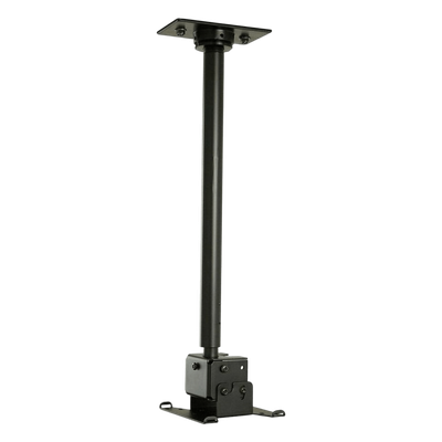 Soporte de techo para pantallas de 13 a 29 pulgadas / Orientación Paisaje o Retrato / VESA 75x75 o 100x100 mm / Carga Máxima 40 lb (18.1 kg) / Incluye Placa de Techo y Hardware / Segurid