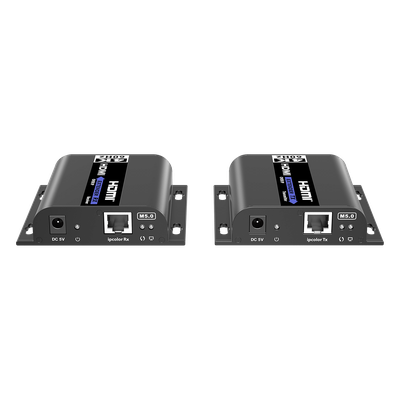 Kit Extensor HDMI | AV sobre IP | 4K@60Hz | 120 m | HDMI 2.0 | HDCP 2.2 | 18 Gbps | Conexión 1:1 , 1:N, N:1 , N:N | IR Bidireccional | Compatible con App iMMS 