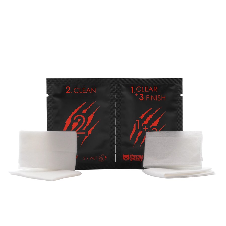 THERMAL GRIZZLY CLEANING WIPES 