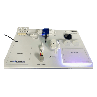 Kit Demo Pickup & Presence DM-XN10 / 8 Sensores / XN-185 / 460 mm / Preensamblado