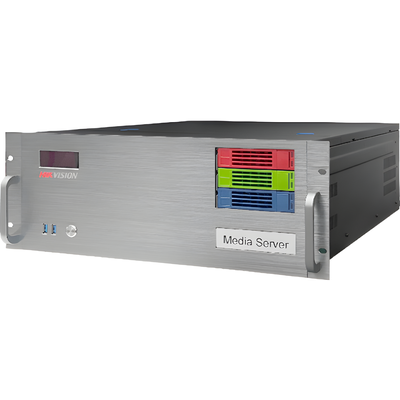 Media Server Rack 4U, Intel Xeon W-1390P 8-Core 5.3GHz, NVIDIA RTX 2000 Ada 16GB, 32GB DDR4, 8K×4K Fusion Output, 4×DP1.4 + HDMI2.0, 3×3.5" HDD Bays, Windows 11 Pro