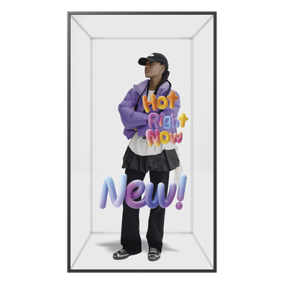 Pantalla Spatial Signage 85" / 4K UHD 2160x3840 / Vision 3D Virtual sin Gafas / Compatible con VXT / 500 nits / 24/7 / WiFi-BT / Modelo LH85SMHPBGCXZA