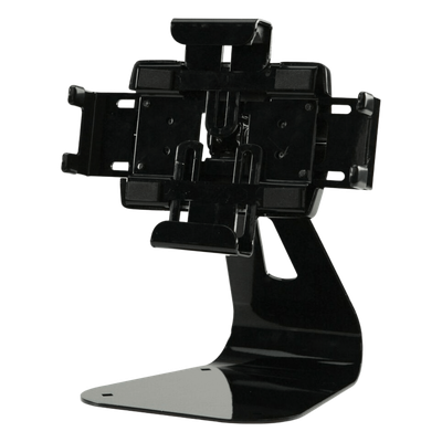 Soporte de Mesa Universal para Tabletas / Ajuste Universal Altura-Ancho / Inclinación ±30° / Rotación 360° / Capacidad 5 lb (2.27 kg) / Versión Seguridad Antirrobo / Gestión de Cables