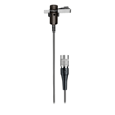 Micrófono Lavalier Inalámbrico | Condensador Cardioide | 1.4 m (55 in) | Patrón 120° | Para Sistemas Audio-Technica UniPak